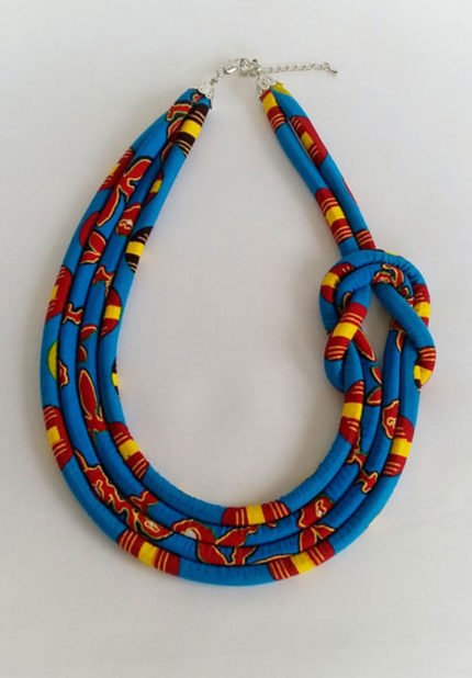 Colorful Fabric Necklace