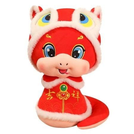 Adorable Red Dragon Plush Toy