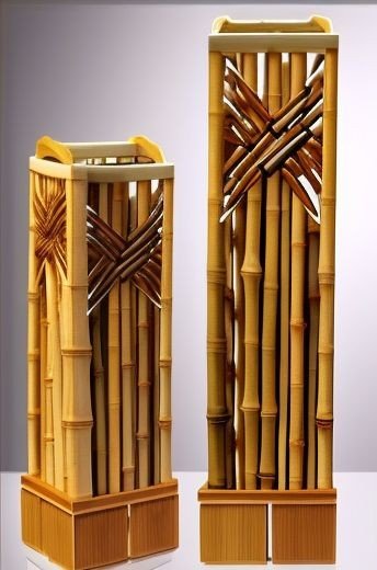 Decorative Bamboo Lanterns