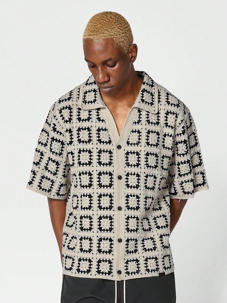 Geometric Pattern Shirt