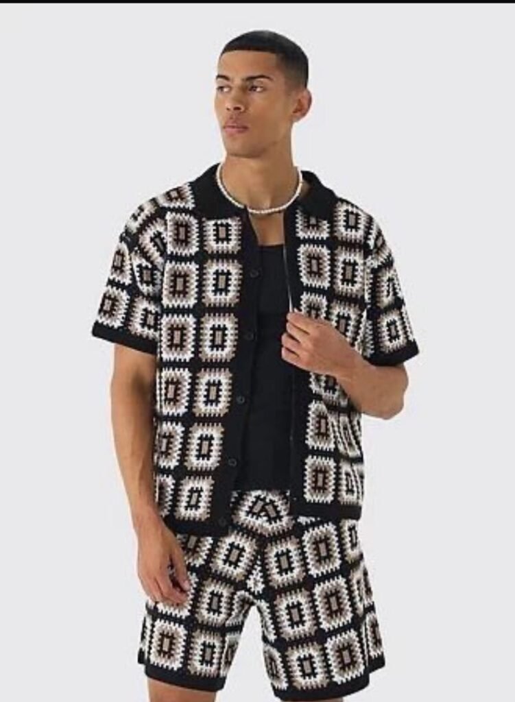 Crochet Patterned Outfit