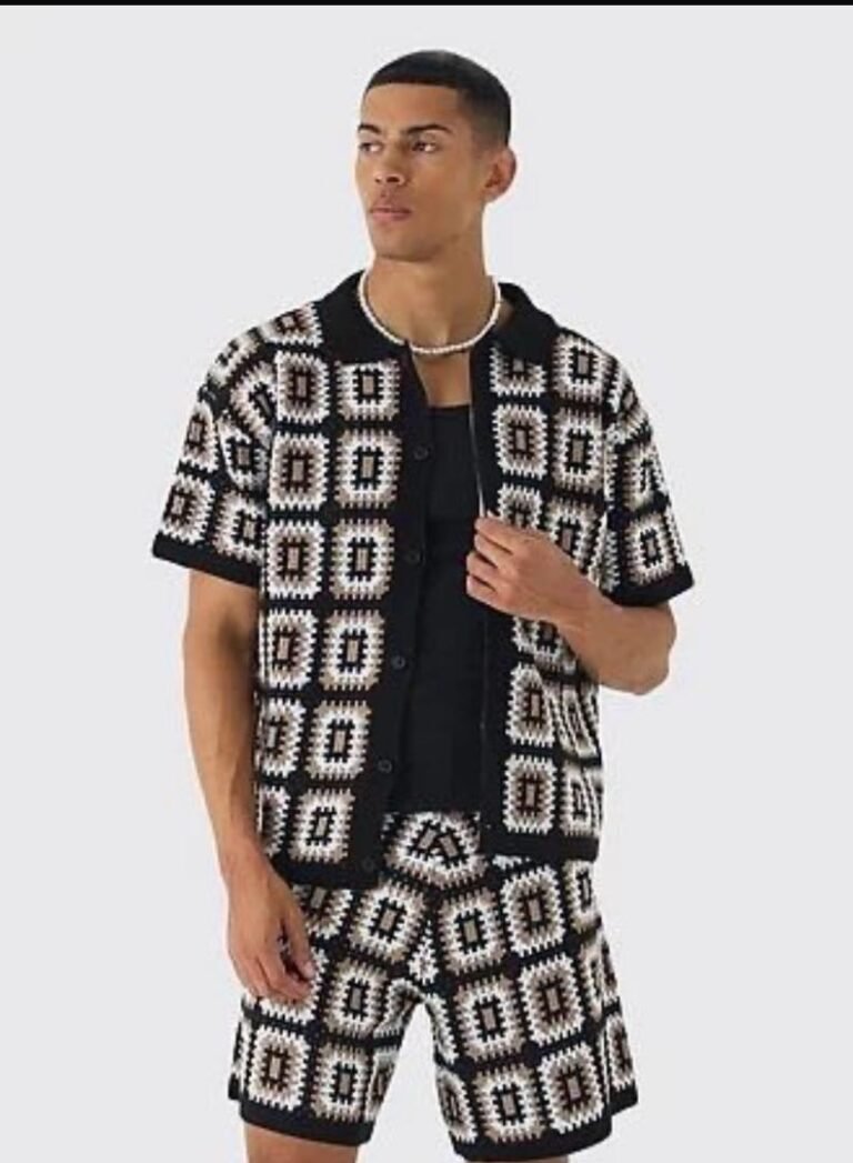 Crochet Patterned Outfit